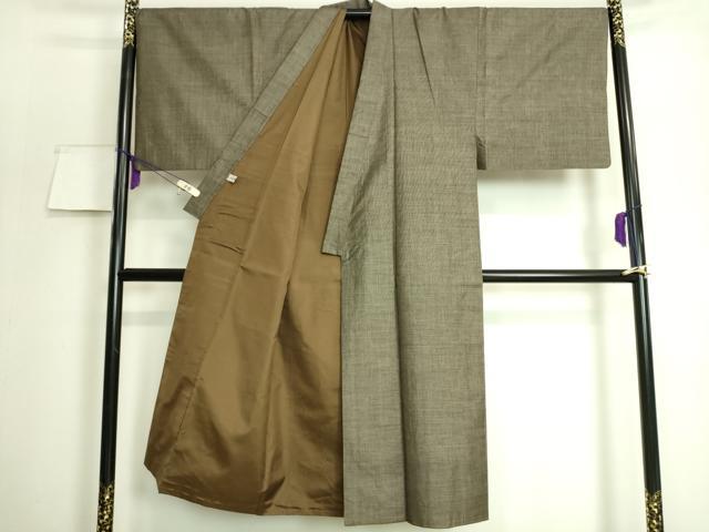 平和屋着物■極上　男性　本場大島紬　アンサンブル　長羽織　逸品　DZAA7804kh5