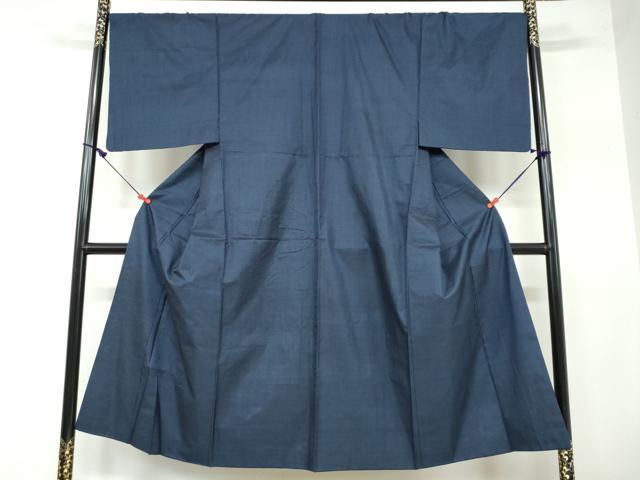 平和屋着物●男性　本場大島紬　アンサンブル　長羽織　100亀甲　総詰め　泉のり子作　証紙付き　正絹　逸品　DAAW5826ud