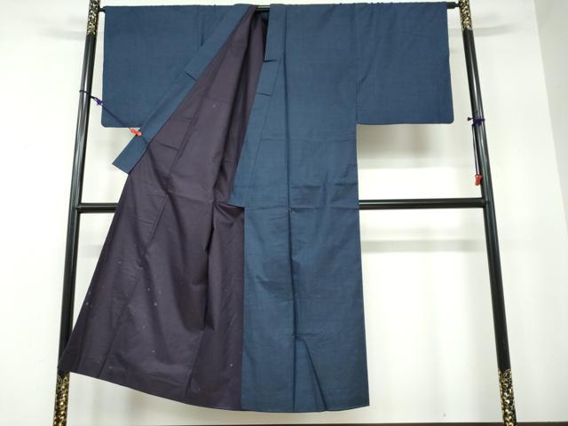 平和屋着物●男性　本場大島紬　アンサンブル　長羽織　100亀甲　総詰め　泉のり子作　証紙付き　正絹　逸品　DAAW5826ud