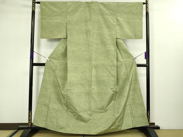 平和屋着物■上質な紬　霞文　正絹　逸品　DAAL4620tw