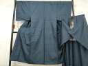 平和屋着物■男性 本場大島紬 アンサンブル 100亀甲 総詰め 正絹 逸品 AAAO3291br