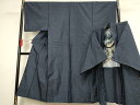 平和屋着物■男性 本場大島紬 アンサンブル 格子 正絹 逸品 AAAO7067iu