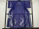 平和屋着物*夏物 訪問着 絽 蔦の葉文 金彩 洗える着物 CAAW3061ut