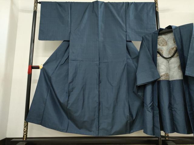 平和屋着物●男性　本場村山大島紬　アンサンブル　亀甲絣　正絹　逸品　AABE8213ck