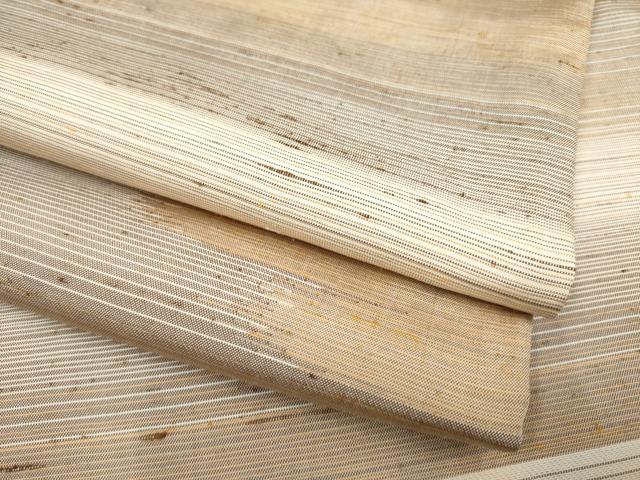 平和屋着物●上質な紬 エ霞文 正絹 逸品 AAAK8894ck