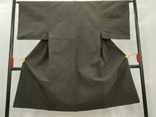 平和屋着物■男性 紬 格子 正絹 逸品 AAAX5794cs 平和屋着物■男性 紬 格子 正絹 逸品 AAAX5794cs