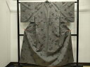 平和屋着物■上質な紬 葡萄蔦の葉文 正絹 逸品 CAAP0543in