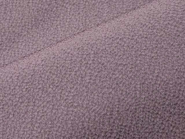 Kimono - 平和屋着物●上質な色無地　葡萄鼠色　正絹　逸品　CABC8159gh