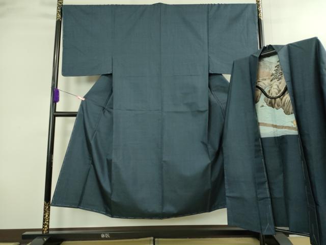 Kimono Set - 平和屋着物■極上　男性　本場大島紬　アンサンブル　長羽織　100亀甲　総詰め　逸品　未使用　DZAB2168kh6
