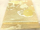 平和屋着物◎六通柄袋帯 花丸文 金銀糸 正絹 逸品 AAAX3158yx