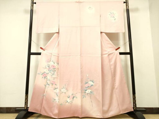 平和屋着物■訪問着 友禅 枝花文 暈し染め 正絹 逸品 DAAK7238yyy 平和屋着物■訪問着 友禅 枝花文 暈し染め 正絹 逸品 DAAK7238yyy