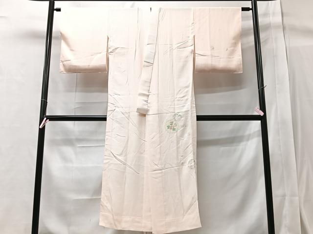 平和屋着物■長襦袢　無双仕立て　糸車文　暈し染め　正絹　逸品　CAAX9744xe