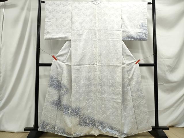 Rakuten - 平和屋着物■訪問着　枝葉尽くし　暈し染め　正絹　逸品　DABC9336qa
