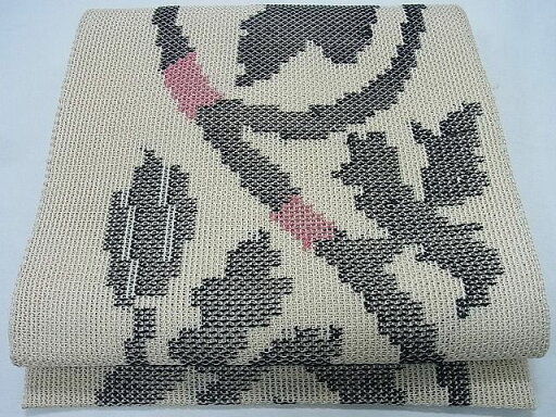 平和屋着物■夏物 八寸名古屋帯 羅 吉祥文 逸品 CAAH1965th 平和屋着物■夏物 八寸名古屋帯 羅 吉祥文 逸品 CAAH1965th