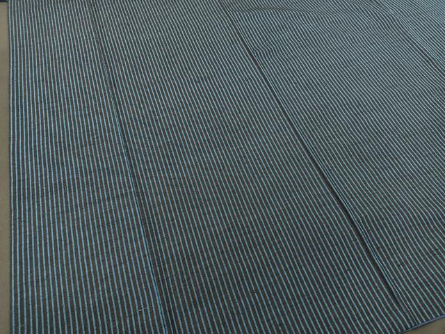 平和屋着物■上質な紬 縞 正絹 逸品 BAAR7202fw