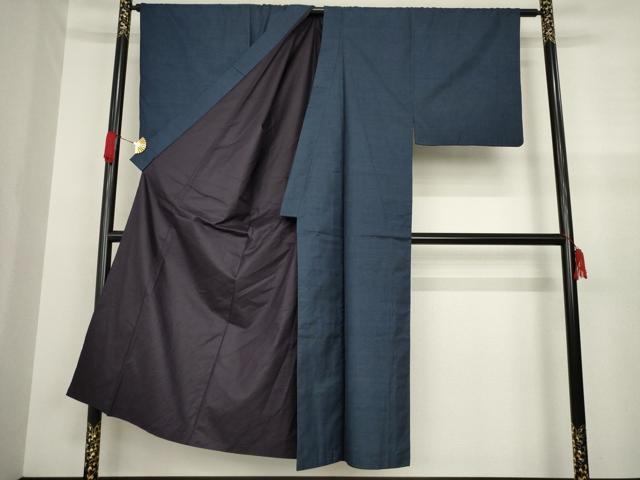 平和屋着物●男性　本場大島紬　100亀甲　総詰め　正絹　逸品　AAAZ4813ck