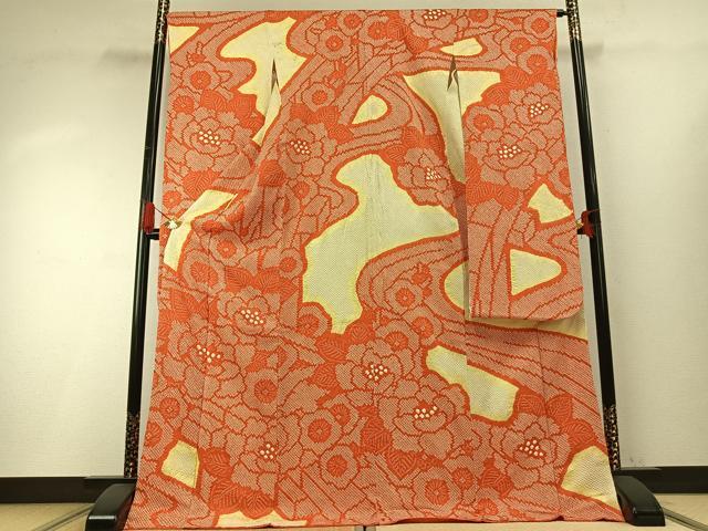 Rakuten - 平和屋着物●豪華振袖　総絞り　草花文　正絹　逸品　AABH4795fy