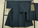 平和屋着物■男性 紬 アンサンブル 褐返色 正絹 逸品 DAAK5885re