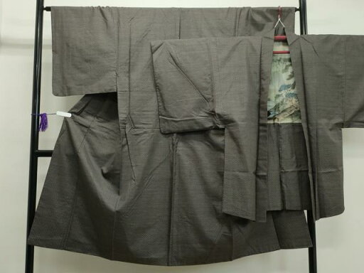 平和屋着物●男性 本場大島紬 アンサンブル 亀甲柄 正絹 逸品 CAAO3182gh 平和屋着物●男性 本場大島紬 アンサンブル 亀甲柄 正絹 逸品 CAAO3182gh
