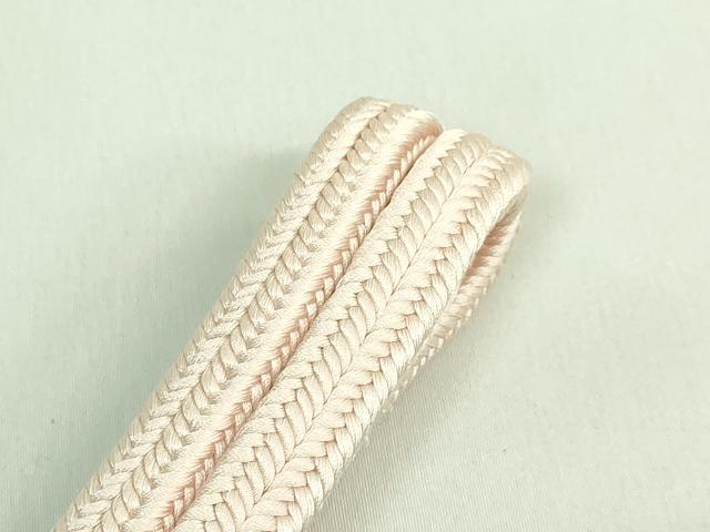 平和屋本店■極上　有職組紐道明　帯締め　冠組　鴇色　宮内庁御用　国立博物館御用　東京芸術大学御用　逸品　未使用　DZAA11046kh5