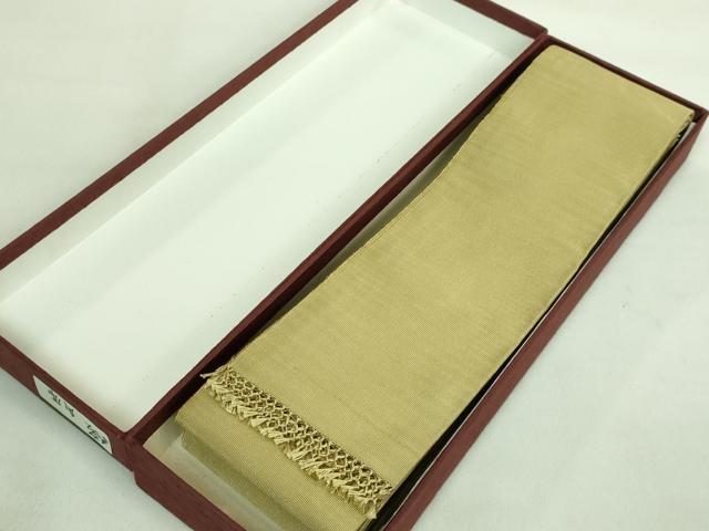 平和屋本店■極上　男性　爪掻き本綴れ　角帯　箱付き　逸品　DZAA7467kh5