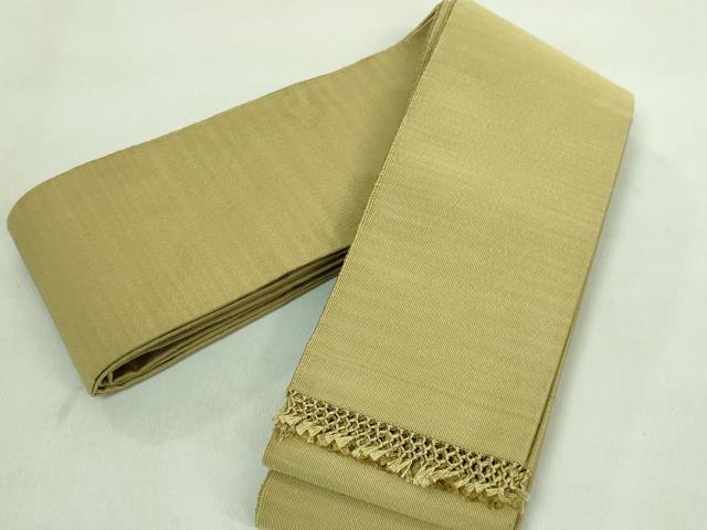 平和屋本店■極上　男性　爪掻き本綴れ　角帯　箱付き　逸品　DZAA7467kh5