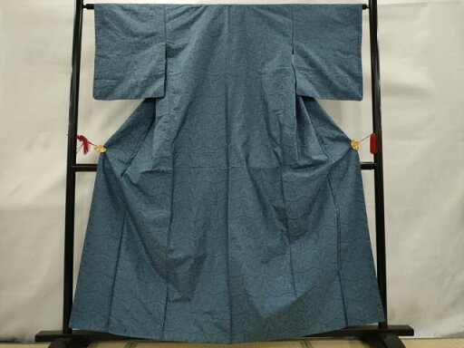 平和屋着物■上質な紬 横段花文 正絹 逸品 AAAS0358sx 平和屋着物■上質な紬 横段花文 正絹 逸品 AAAS0358sx