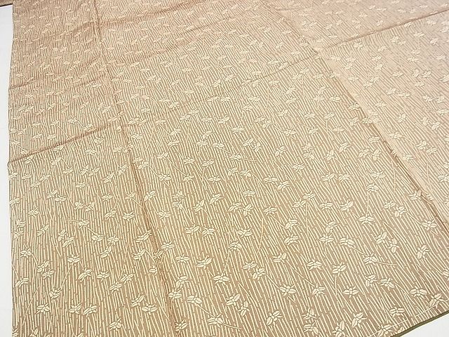 平和屋着物■上質な小紋 枝葉文 逸品 DAAF0459mz