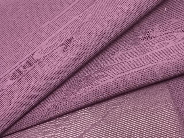 平和屋着物＊夏物　色無地　霞文絽　海老染色　洗える着物　AAAX5465fy