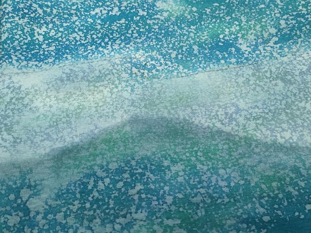 平和屋着物●男性　訪問着　遠山霞文　たたき染め　正絹　逸品　CAAX0854vf