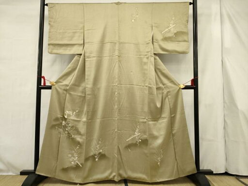 平和屋着物■訪問着 小槌草花文 横笛 金彩 正絹 逸品 AAAS4735ru 平和屋着物■訪問着 小槌草花文 横笛 金彩 正絹 逸品 AAAS4735ru