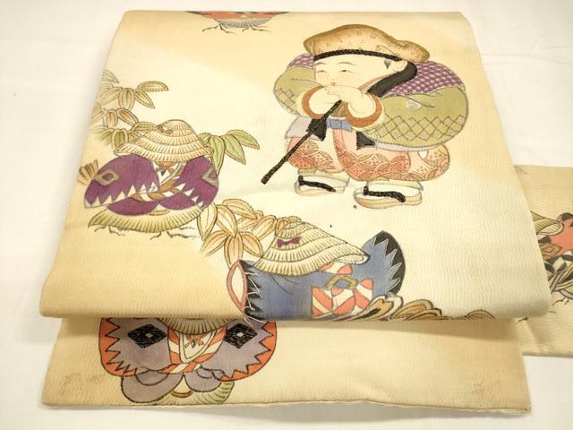 【美品・アンティーク】大正ロマン、レトロモダンな素敵な古典柄☆正絹 名古屋帯 楽天市場】＼お買物マラソン開催中！／[大正ロマン] 正絹 帯揚げ 古典