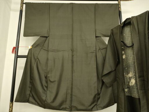 平和屋着物●男性 お召 アンサンブル 縞 正絹 逸品 AAAR4165ck 平和屋着物●男性 お召 アンサンブル 縞 正絹 逸品 AAAR4165ck