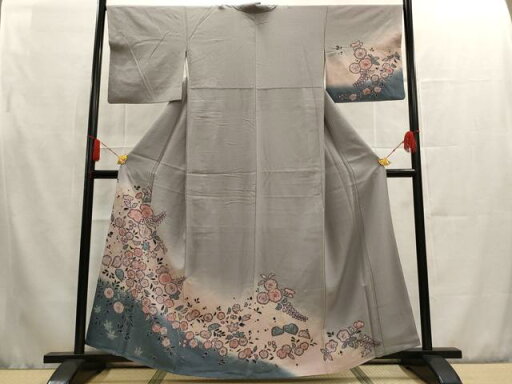 平和屋着物■訪問着 辻が花 暈し染め 金彩 正絹 逸品 AAAP2668cg 平和屋着物■訪問着 辻が花 暈し染め 金彩 正絹 逸品 AAAP2668cg