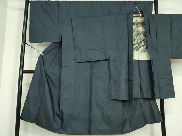 平和屋着物■男性 本場大島紬 アンサンブル 100亀甲 総詰め 正絹 逸品 DAAM5733zy