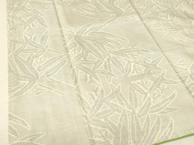 平和屋着物■本場大島紬 7マルキ 笹竹文 正絹 逸品 DAAO7977cm