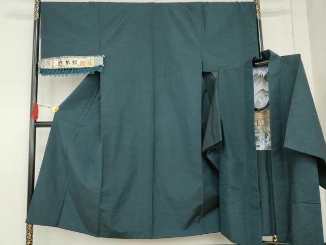 ■■■　サイズ　■■■ 【着物】 身丈 145cm（肩から） 裄丈 70cm 袖丈 48.5cm　縫込み 4cm 袖幅 36cm 前幅 27cm 後幅 31cm 着物縫いこみ 内揚げ 6cm 裄 お袖側 約1cm　身頃側 約1cm 【羽織】...