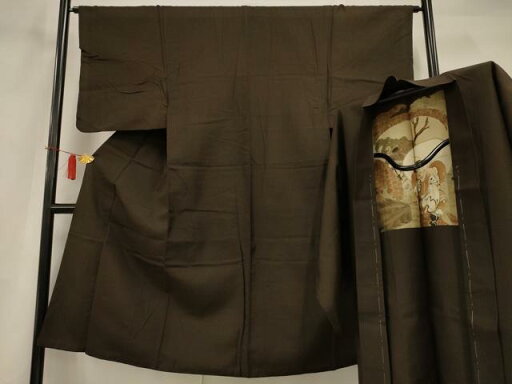 平和屋着物■男性 紬 アンサンブル 格子 正絹 逸品 AAAT0780jd 平和屋着物■男性 紬 アンサンブル 格子 正絹 逸品 AAAT0780jd