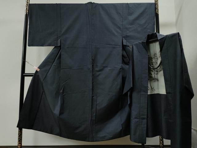 平和屋着物■男性 本場大島紬 アンサンブル 100亀甲 正絹 逸品 CAAM9468yc