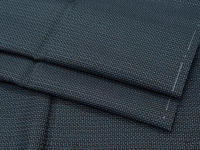 平和屋着物●男性 本場大島紬 100亀甲 総詰め 正絹 逸品 未使用 CAAV6613vf