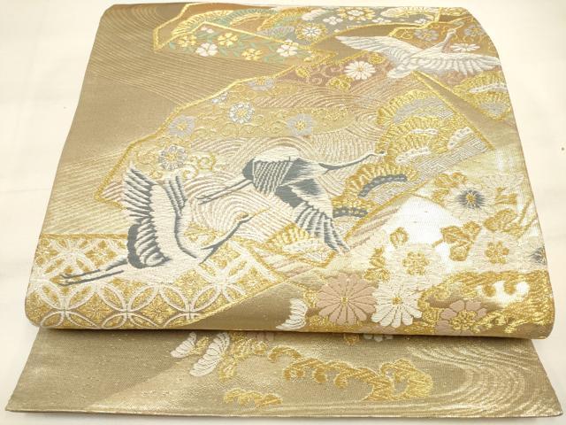 楽天市場】六通 鶴 袋帯の通販