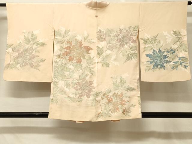 Rakuten - 平和屋着物＃羽織　寿光織　草花文　金糸　正絹　逸品　CABF8977in