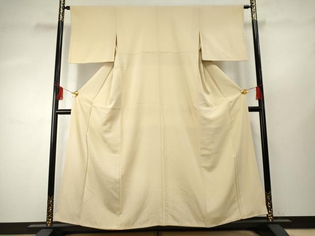 平和屋着物▼訪問着　縞　正絹　逸品　AABF1065cs