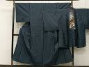 平和屋着物■男性 本場大島紬 アンサンブル 80亀甲 総詰め 正絹 逸品 CAAO3610ua