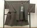 平和屋着物■男性 本場大島紬 アンサンブル 100亀甲 正絹 逸品 BAAQ0085jr
