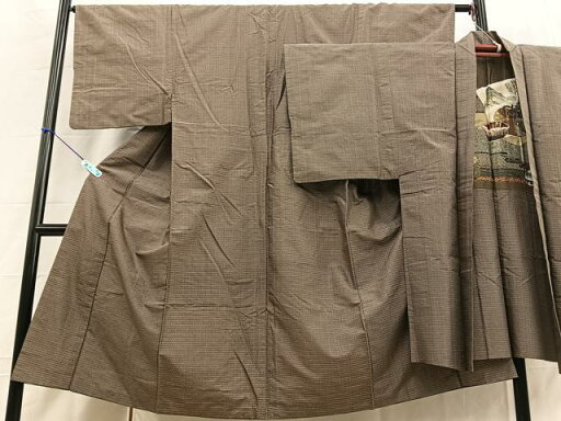平和屋着物■男性 紬 アンサンブル 絣文様 正絹 逸品 BAAQ1872xa 平和屋着物■男性 紬 アンサンブル 絣文様 正絹 逸品 BAAQ1872xa