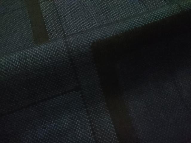 平和屋着物■本場大島紬 泥染め 7マルキ 色紙重ね文 正絹 逸品 未使用 CAAL9635yc