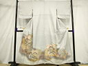 平和屋着物■豪華色留袖 色紙重ね風景文 金彩 正絹 逸品 AAAS9064pf
