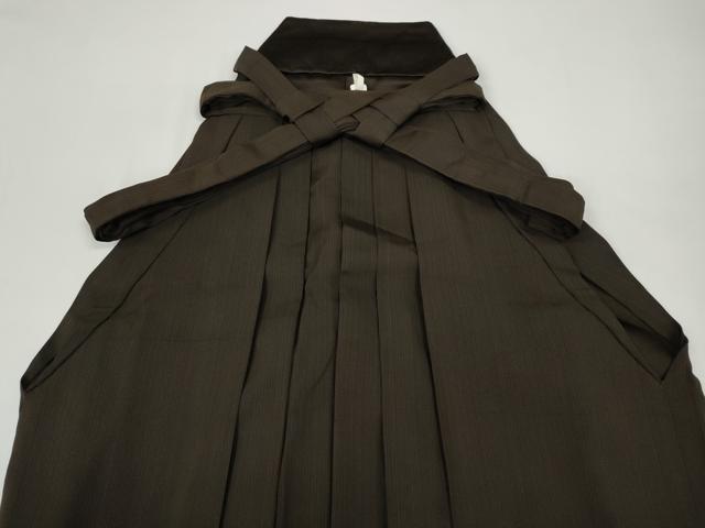 平和屋着物●男性　馬乗り袴　縞　正絹　逸品　CAAY4845ut