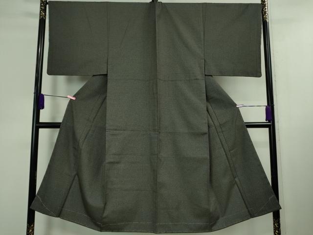 平和屋着物■極上　男性　お召　アンサンブル　亀甲柄　逸品　未使用　DZAA9865kh5